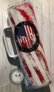 FAFO - 30 oz. Skinny Tumbler w/handle