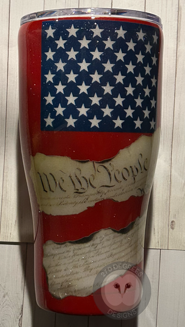 We the People 🇺🇸 - 30 oz. Modern Curve Tumbler