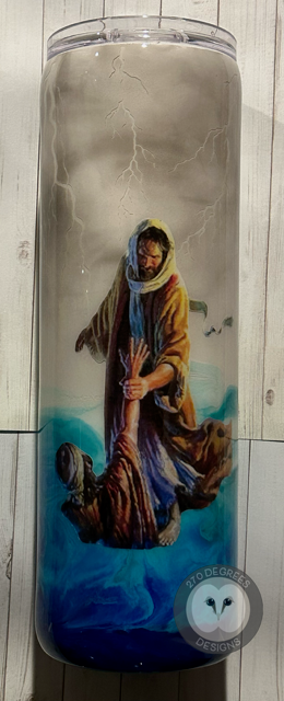 My Jesus (Glows)  - 30 oz. Skinny Tumbler